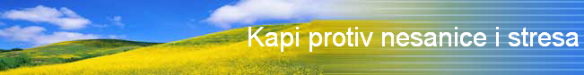 Kapi protiv nesanice i stresa